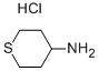 Structure of TETRAHYDRO-THIOPYRAN-4-YLAMINE HYDROCHLORIDE