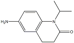6-AMino-1-isopropyl-3,4-dihydroquinolin-2(1H)-one结构式