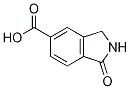 Structure of 1H-Isoindole-5-carboxylic acid, 2,3-dihydro-1-oxo-