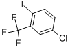 Structure of 5-CHLORO-2-IODOBENZOTRIFLUORIDE