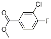 Structure of 3-Chloro-4-fluoro-benzoic acid methyl ester