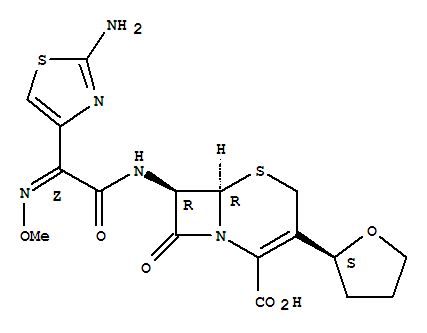 Structure of Cefovecin