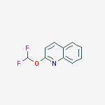 2-(difluoroMethoxy)quinoline结构式