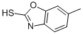 2-benzoxazolethiol, 6-methyl-结构式