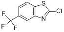 Structure of 2-CHLORO-5-(TRIFLUOROMETHYL)-1,3-BENZOTHIAZOLE