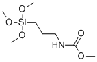 Structure of METHYL [3-(TRIMETHOXYSILYL)PROPYL]CARBAMATE