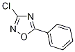 Structure of 3-chloro-5-phenyl-1,2,4-oxadiazole(SALTDATA: FREE)