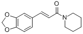 1-(3,4-Methylenebisoxycinnamoyl)piperidine结构式