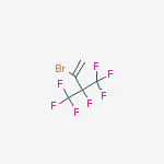 2-bromo-3,4,4,4-tetrafluoro-3-(trifluoromethyl)but-1-ene结构式