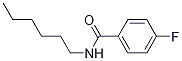 4-氟-N-N-己基苯甲酰胺,97%结构式