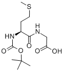 BOC-L-METHIONYL-GLYCINE结构式