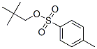 p-Toluenesulfonic acid 2,2-dimethylpropyl ester结构式