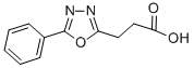 Structure of 3-(5-PHENYL-1,3,4-OXADIAZOL-2-YL)PROPANOIC ACID