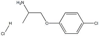 Structure of 1-(4-Chlorophenoxy)-2-propanaMine HCl