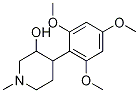 Structure of 1-methyl-4-(2,4,6-trimethoxyphenyl)piperidin-3-ol
