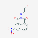 Structure of 2-(2-hydroxyethylamino)-5-nitrobenzo[de]isoquinoline-1,3-dione