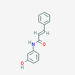 Structure of N-(3-Hydroxyphenyl)cinnamamide