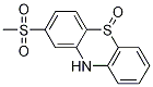 2-(Methylsulfonyl)-10H-phenothiazine 5-Oxide结构式