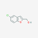 2-Benzofuranmethanol, 5-chloro-结构式