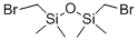 Structure of 1,3-Bis(bromomethyl)-1,1,3,3-tetramethyldisiloxane