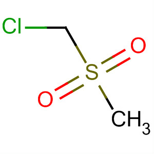Structure of Methane, chloro(methylsulfonyl)-
