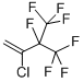 2-CHLORO-3,4,4,4-TETRAFLUORO-3-(TRIFLUOROMETHYL)-1-BUT-1-ENE结构式