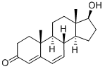 Structure of 4,6-ANDROSTADIEN-17-BETA-OL-3-ONE