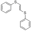 Structure of 1,2-BIS(PHENYLTHIO)ETHYLENE (CIS- AND TRANS- MIXTURE)