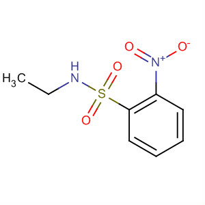 Structure of Benzenesulfonamide, N-ethyl-2-nitro-