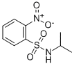 Structure of N-ISOPROPYL-2-NITROBENZENESULPHONAMIDE