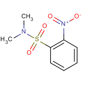 Structure of Benzenesulfonamide, N,N-dimethyl-2-nitro-