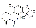 Structure of 3,4,7a,10a-Tetrahydro-10a-hydroxy-5-methoxy-1H,12H-furo[3,2:4,5]furo[2,3-h]pyrano[3,4-c][1]benzopyran-1,12-dione
