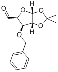 Structure of 3-O-BENZYL-1,2-O-ISOPROPYLIDENE-ALPHA-D-XYLO-PENTODIALDO-1,4-FURANOSE