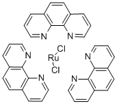 TRIS-(1,10-PHENANTHROLINE) RUTHENIUM (II) CHLORIDE结构式