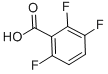 2,3,6-三氟苯甲酸结构式