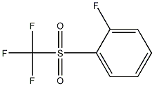 Structure of 1-Fluoro-2-[(trifluoromethyl)sulfonyl]benzene