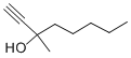 Structure of 3-METHYL-1-OCTYN-3-OL
