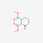 dimethyl piperidine-2,3-dicarboxylate结构式