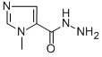 Structure of 1-METHYL-1H-IMIDAZOLE-5-CARBOHYDRAZIDE