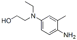 2-(4-amino-N-ethyl-m-toluidino)ethanol结构式