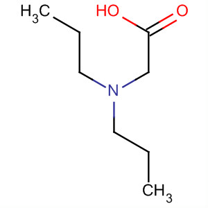 2-(dipropylamino)acetic acid结构式