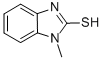 Structure of 1-METHYL-1H-BENZIMIDAZOLE-2-THIOL  95