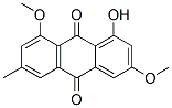 1-Hydroxy-3,8-dimethoxy-6-methylanthraquinone结构式