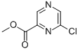 Structure of 2-Chloro-6-pyrazinecarboxylic acid methyl ester