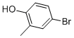 Structure of 4-Bromo-2-methylphenol