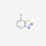 7-chloro-1,2,3-benzothiadiazole结构式
