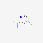 Structure of (4-Chlor-pyrimidin-2-yl)-dimethyl-amin