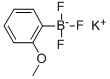 Structure of POTASSIUM (2-METHOXYPHENYL)TRIFLUOROBORATE