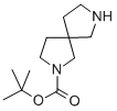 Structure of 2,7-DIAZA-SPIRO[4.4]NONANE-2-CARBOXYLIC ACID TERT-BUTYL ESTER