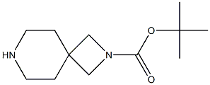 Structure of 2-(tert-Butoxycarbonyl)-2,7-diazaspiro[3.5]nonane